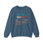 Vintage Teacher Quote Crewneck Sweatshirt