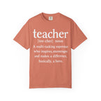 Teacher Definition T-Shirt — 'teacher [tee-cher] noun' Gift for Educators