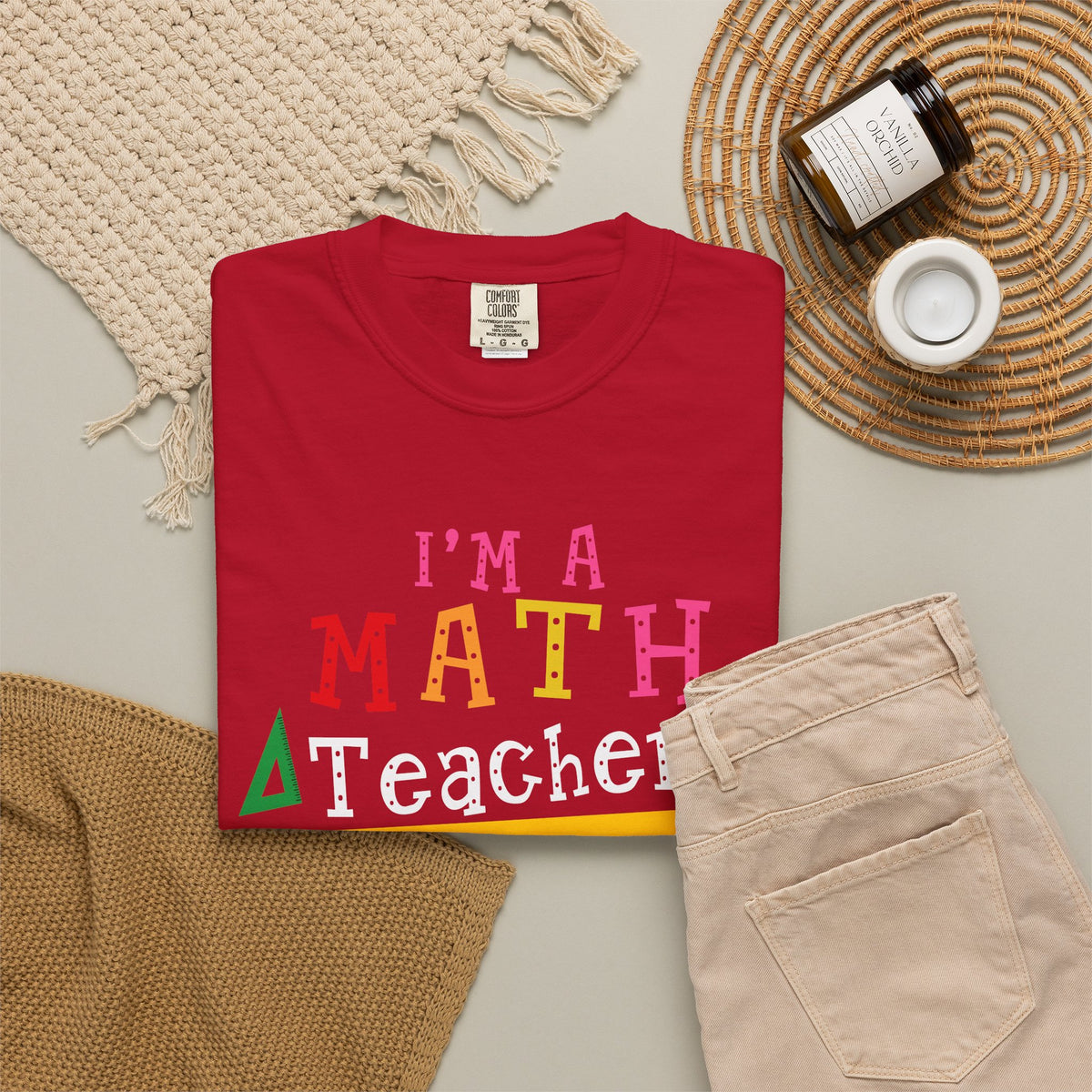 Math Teacher T-Shirt – "I’m a Math Teacher, Of Course I Have Problems" Funny Teacher Tee