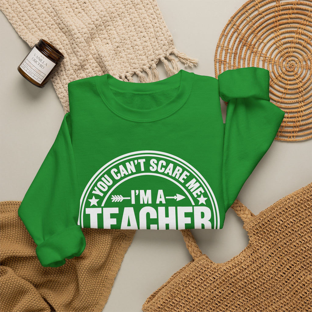 I'm a Teacher Crewneck Sweatshirt – Funny Teacher Quote