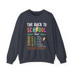 The Back to School Tour Graphic Sweatshirt