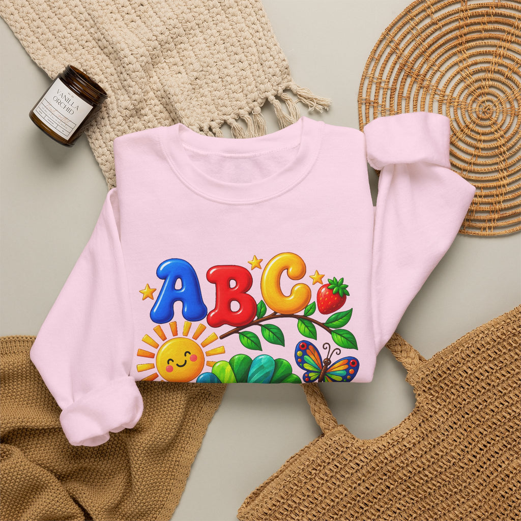 ABC 1234 Educational Sweatshirt for Kids