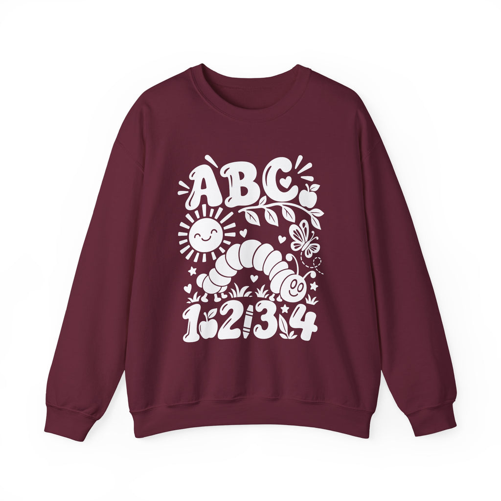 ABC 1234 Educational Crewneck Sweatshirt