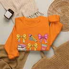 Cute Bow and Candy Sweatshirt for Girls