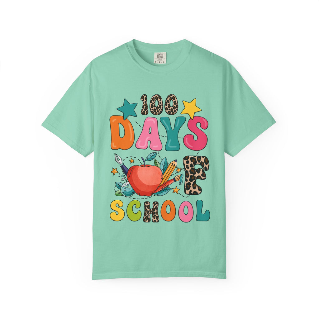 100 Days of School T-Shirt — Colorful Kids Celebration Tee