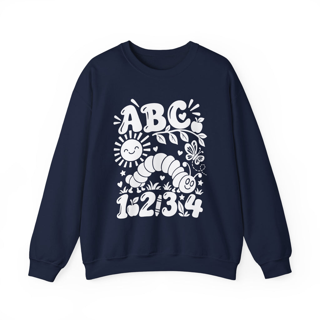 ABC 1234 Educational Crewneck Sweatshirt