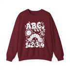 ABC 1234 Educational Crewneck Sweatshirt