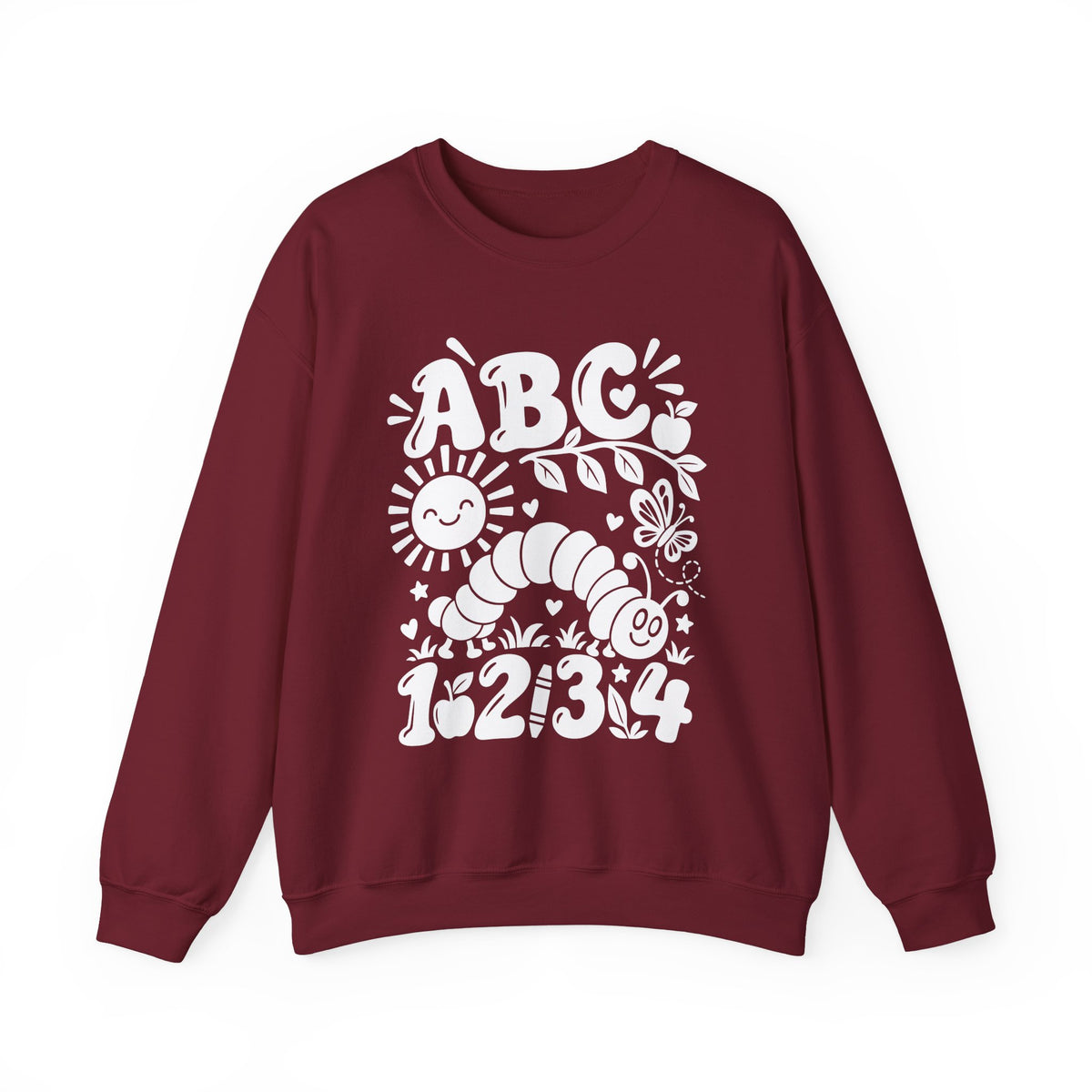 ABC 1234 Educational Crewneck Sweatshirt