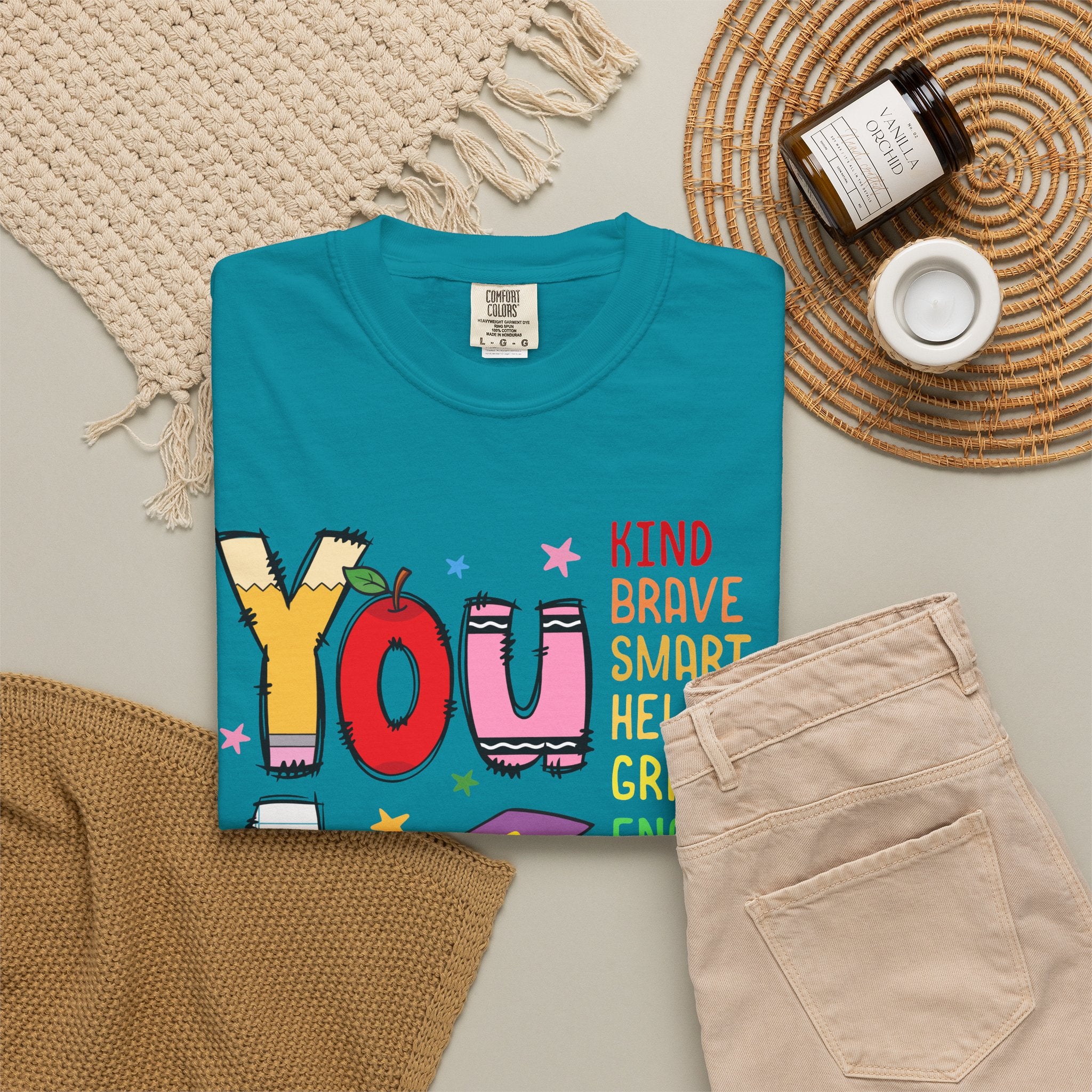 You Are Loved Inspirational T-Shirt — Positive Affirmation Tee for Kids & Teens