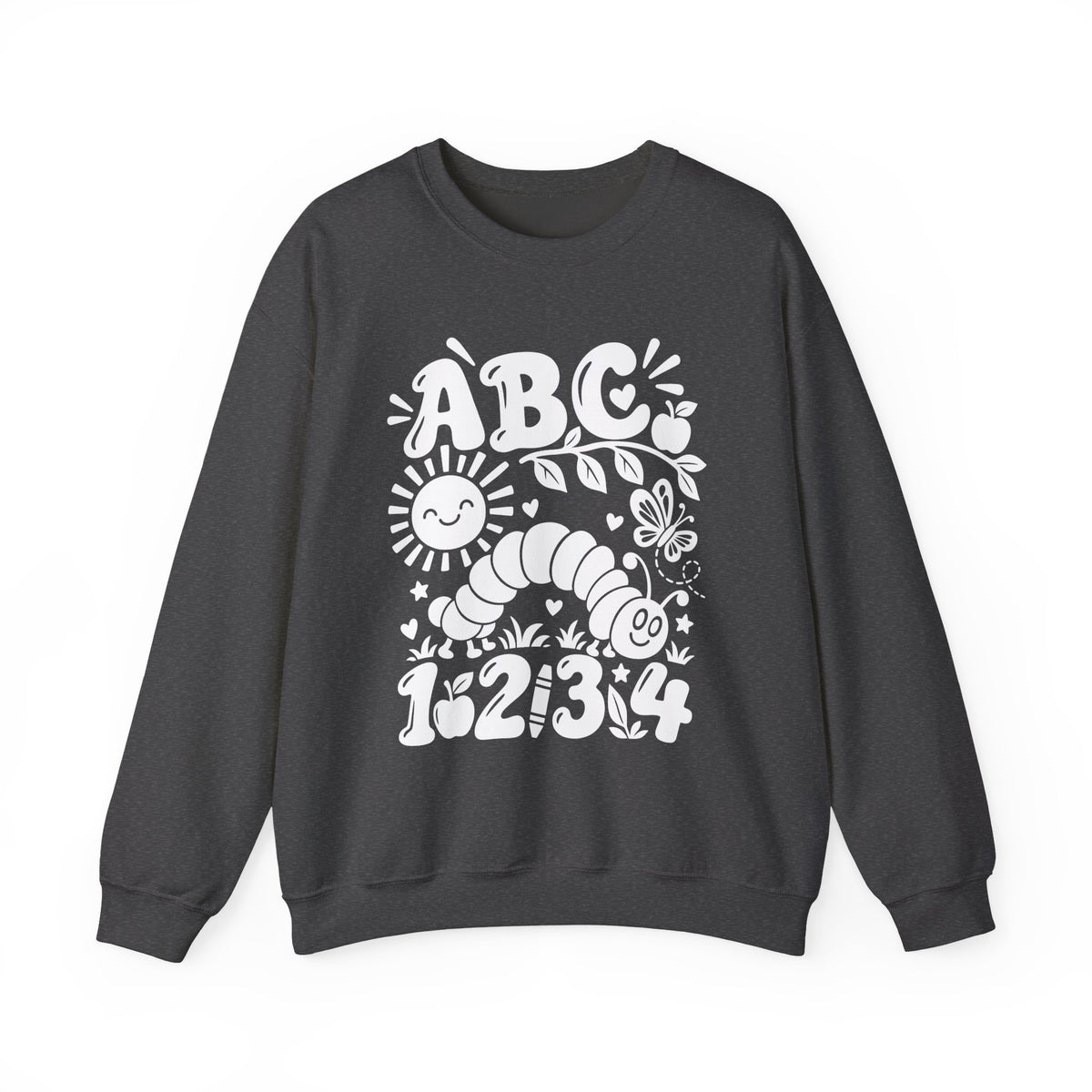 ABC 1234 Educational Crewneck Sweatshirt