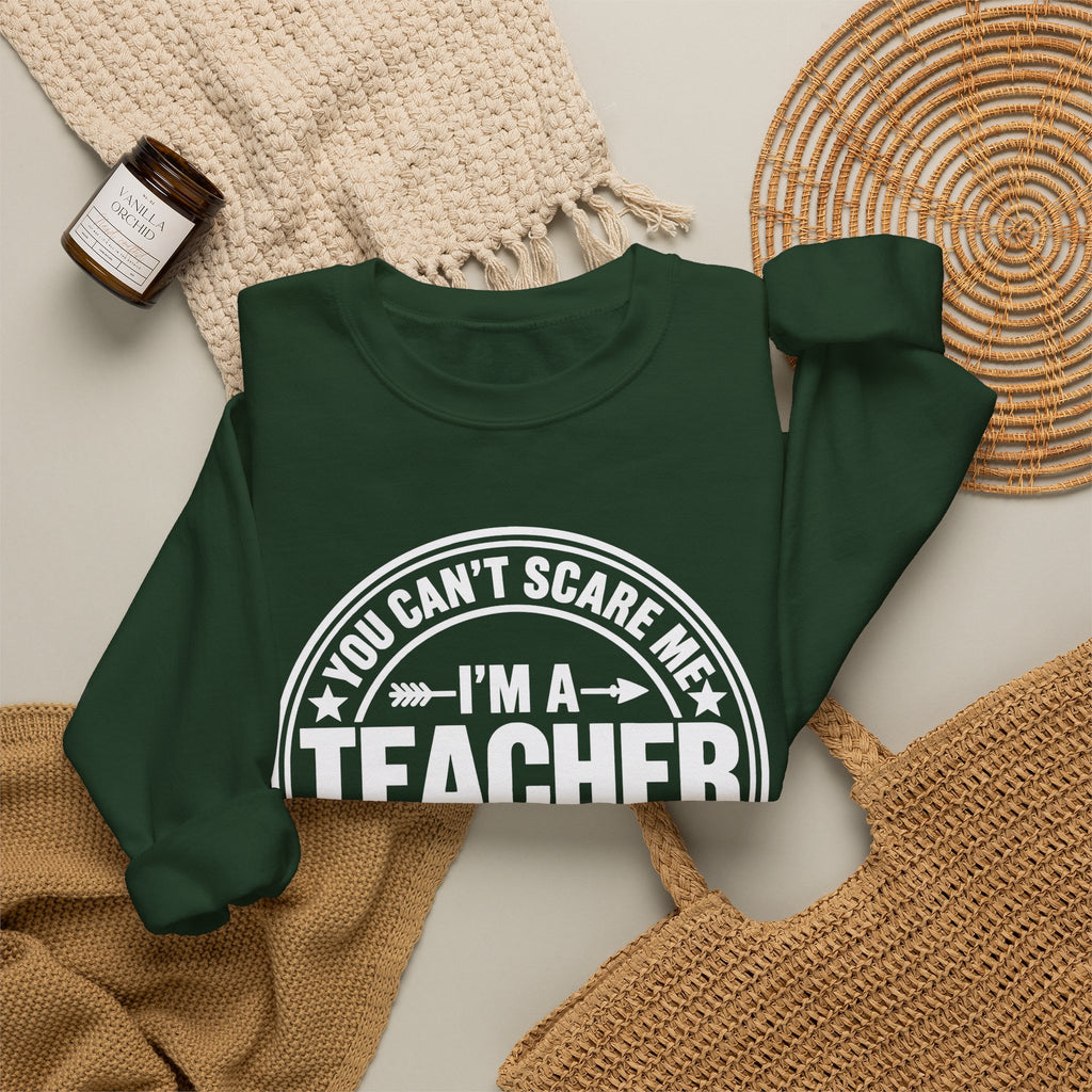 I'm a Teacher Crewneck Sweatshirt – Funny Teacher Quote