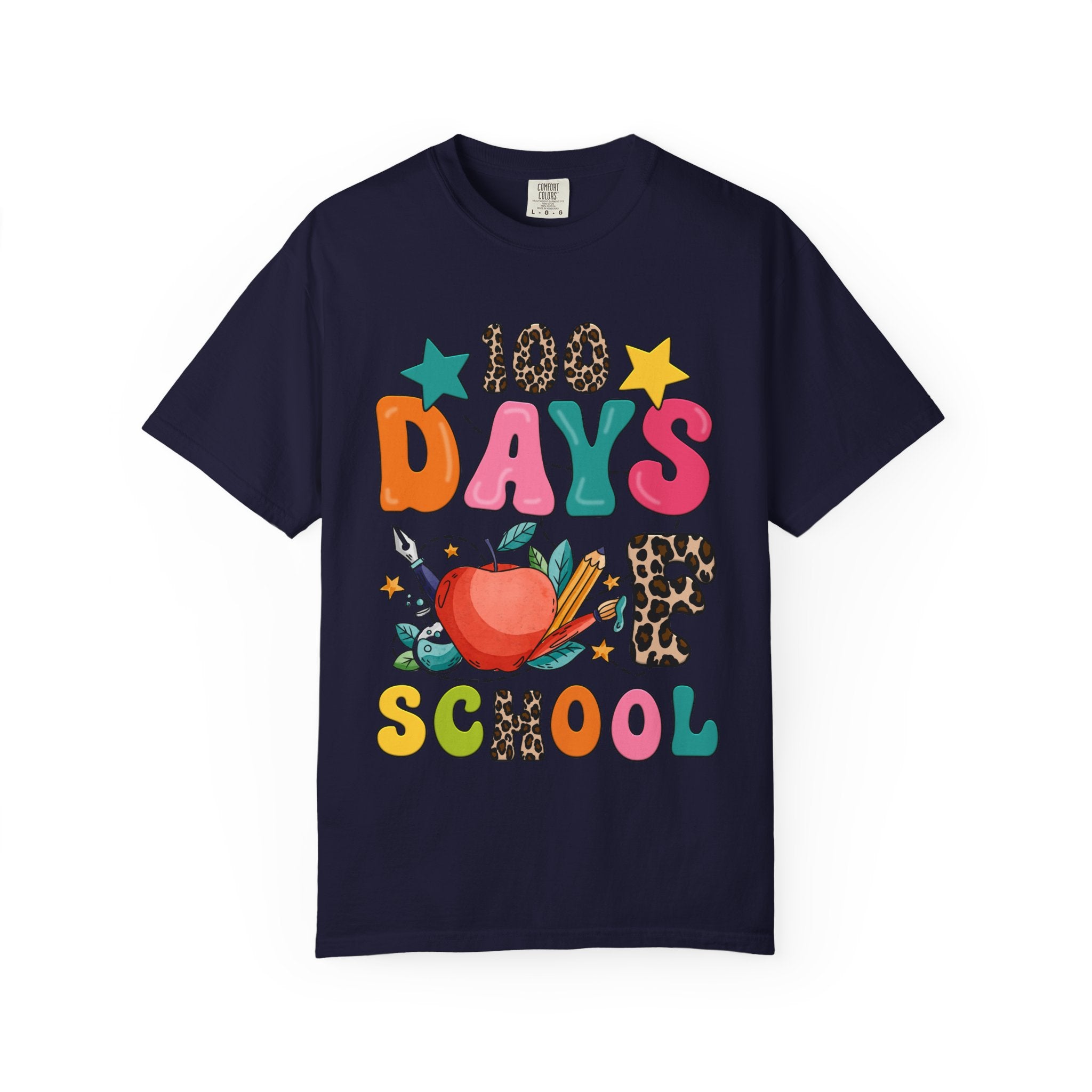 100 Days of School T-Shirt — Colorful Kids Celebration Tee