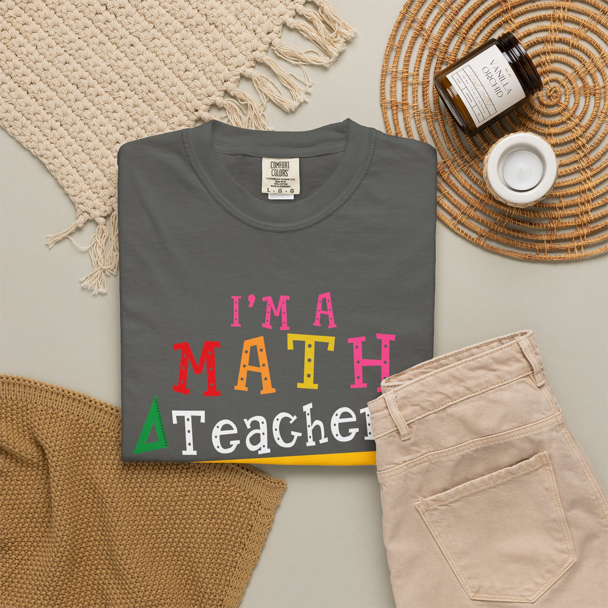 Math Teacher T-Shirt – "I’m a Math Teacher, Of Course I Have Problems" Funny Teacher Tee