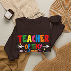 Teacher of Tiny Superheroes Crewneck Sweatshirt