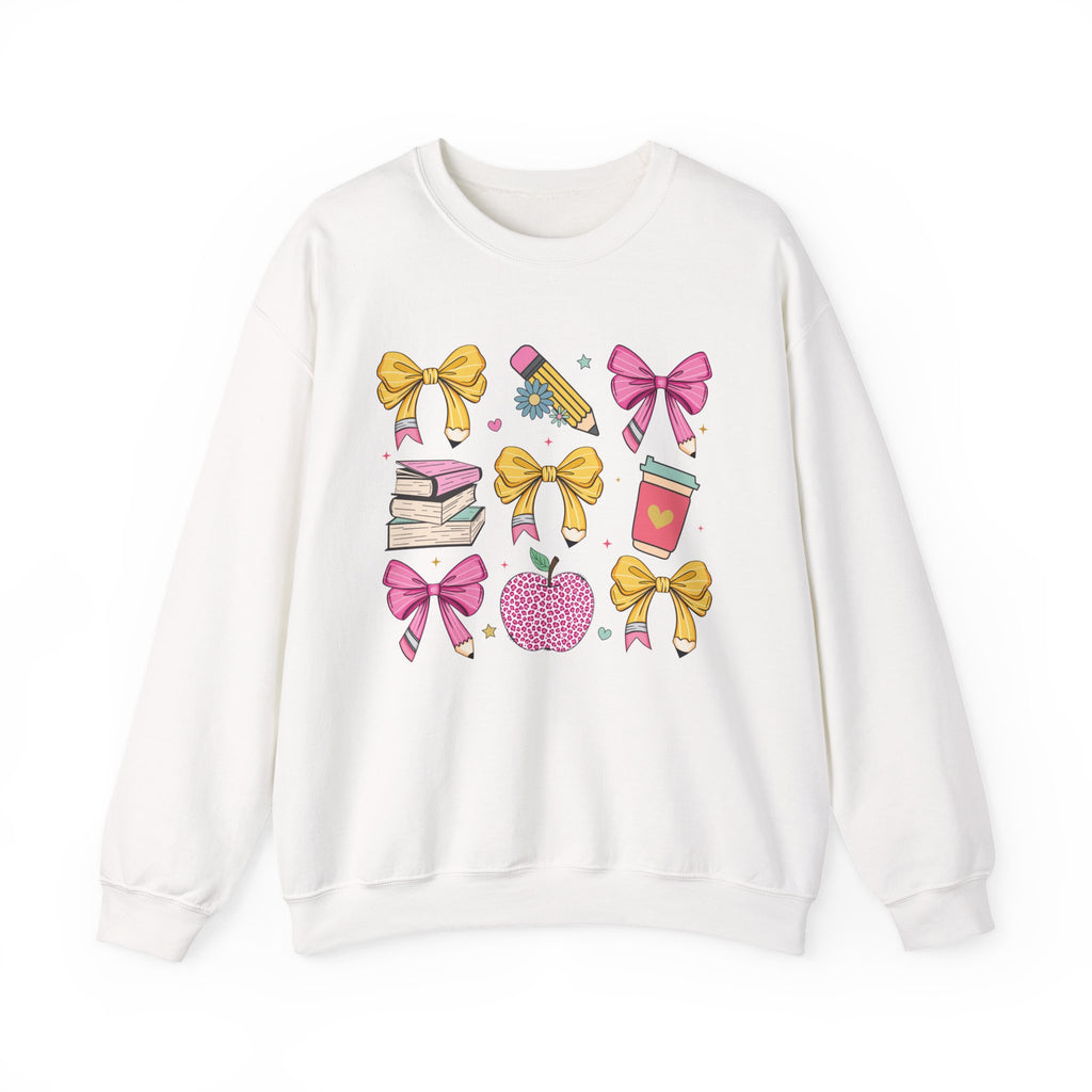 Cute Bow and Candy Sweatshirt for Girls