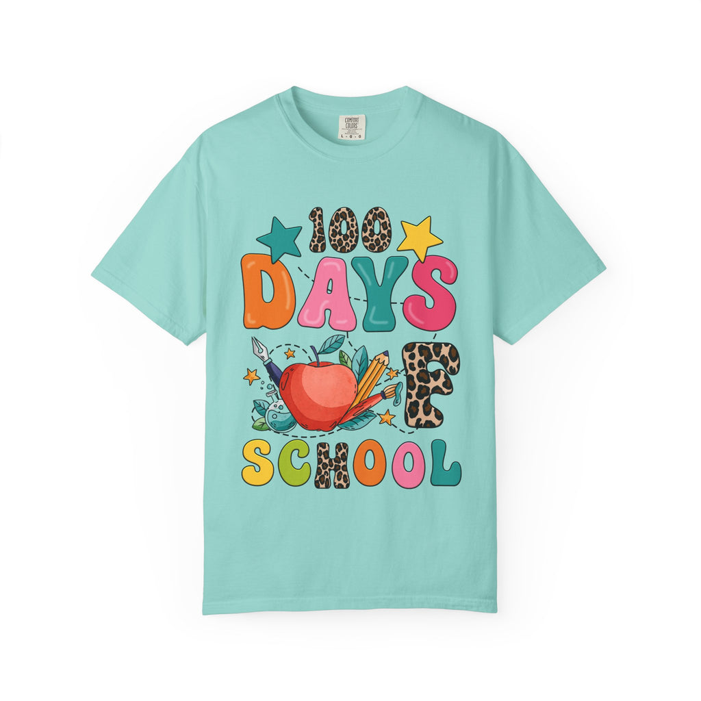 100 Days of School T-Shirt — Colorful Kids Celebration Tee