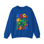 ABC 1234 Educational Kids Crewneck Sweatshirt