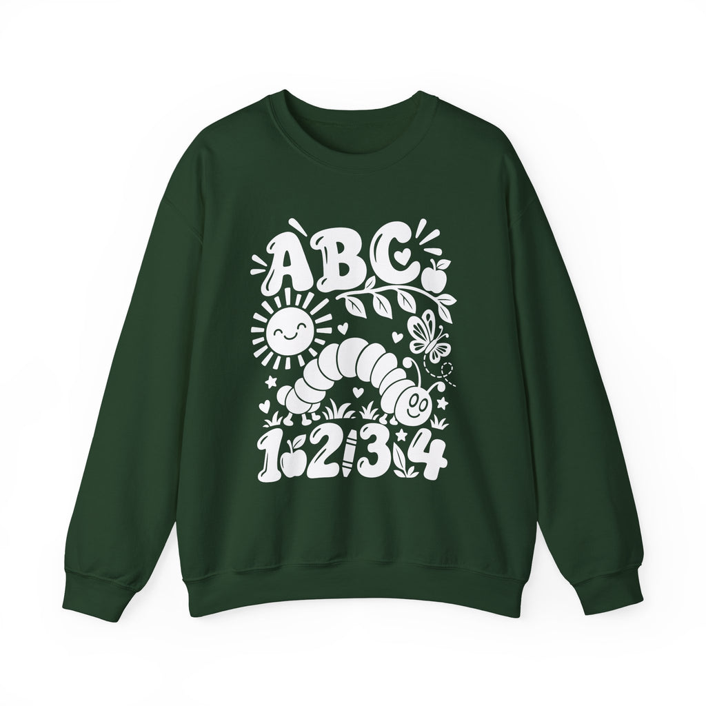 ABC 1234 Educational Crewneck Sweatshirt