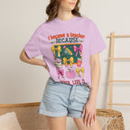 Teacher Appreciation T-Shirt — “I Became a Teacher Because Your Life Is Worth My Time”