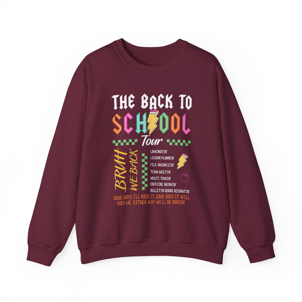 The Back to School Tour Graphic Sweatshirt