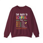 The Back to School Tour Graphic Sweatshirt