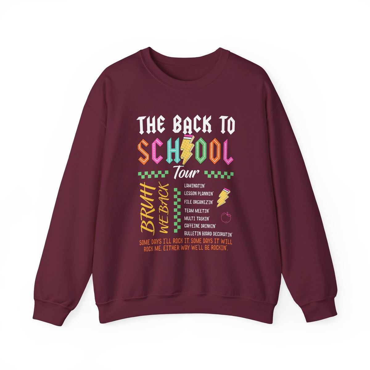 The Back to School Tour Graphic Sweatshirt