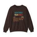 Vintage Teacher Quote Crewneck Sweatshirt