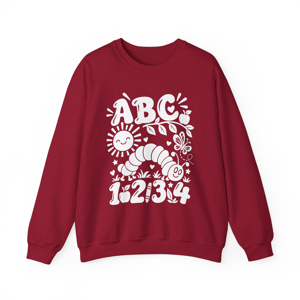 ABC 1234 Educational Crewneck Sweatshirt