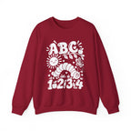 ABC 1234 Educational Crewneck Sweatshirt