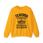 Teacher Powered by Coffee Sweatshirt