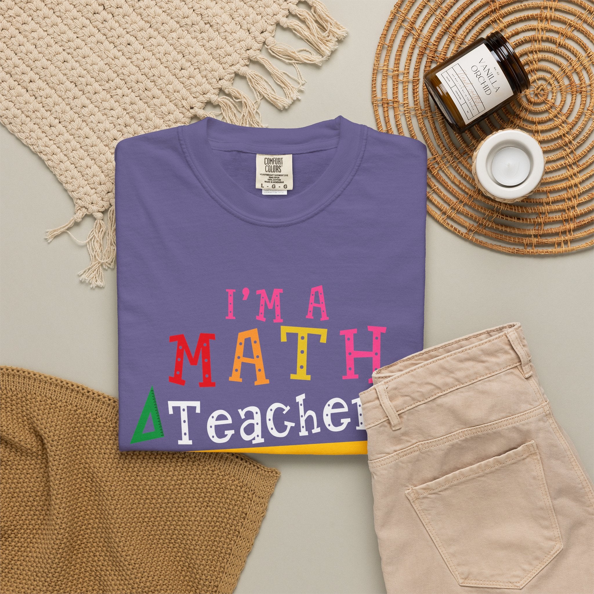 Math Teacher T-Shirt – "I’m a Math Teacher, Of Course I Have Problems" Funny Teacher Tee