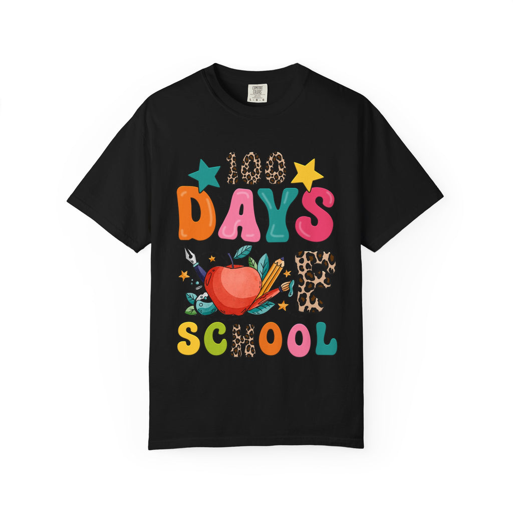 100 Days of School T-Shirt — Colorful Kids Celebration Tee