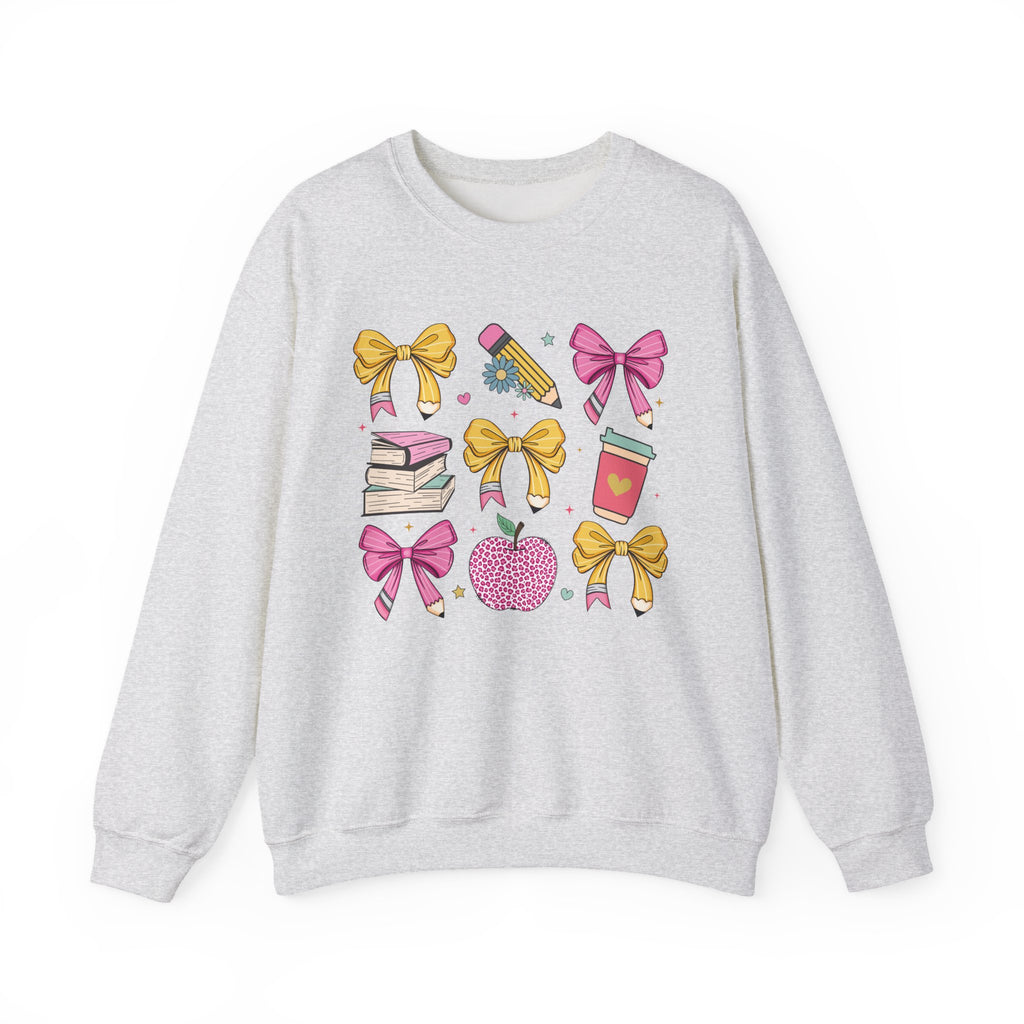 Cute Bow and Candy Sweatshirt for Girls