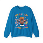 100 Days of Coffee & Chaos Crewneck Sweatshirt