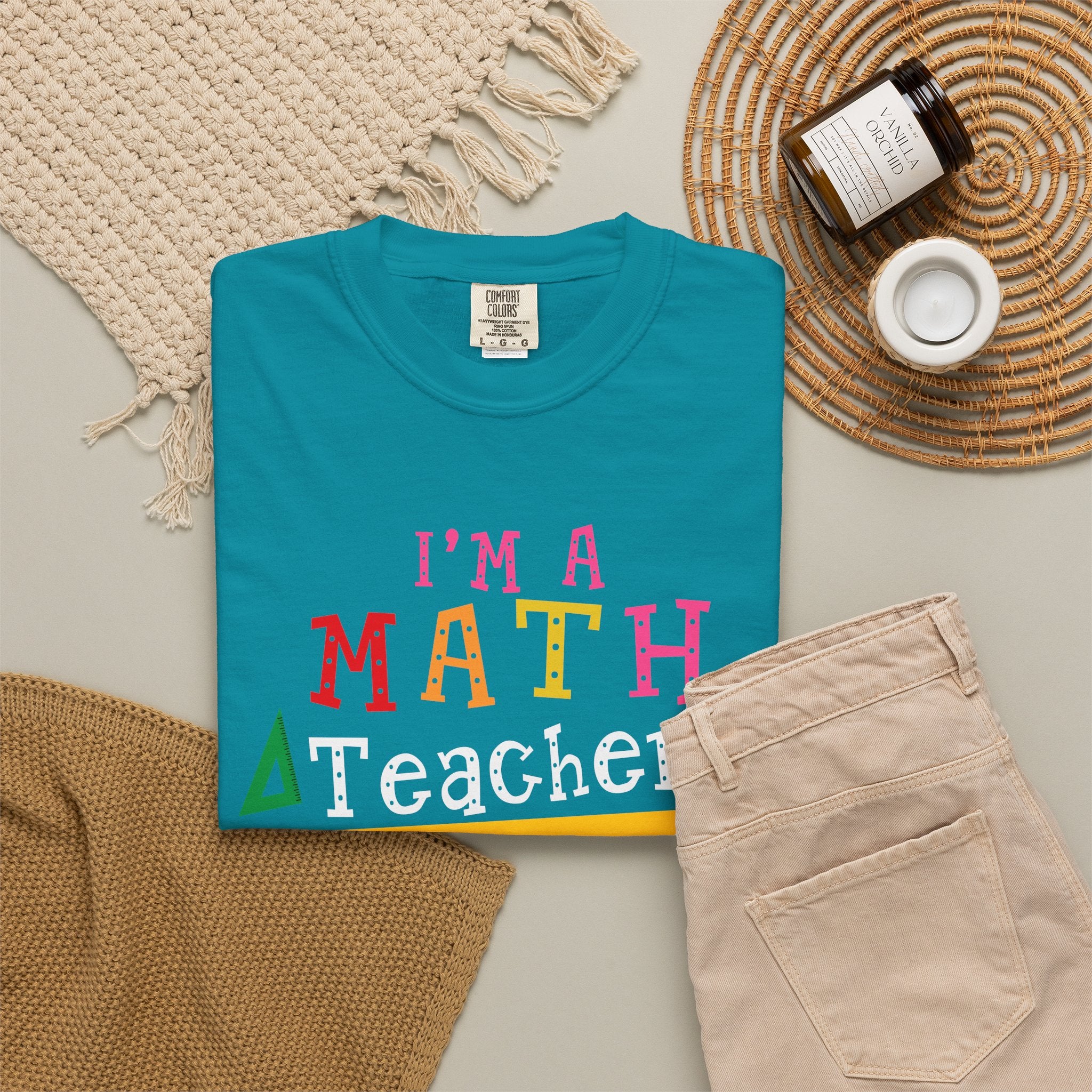 Math Teacher T-Shirt – "I’m a Math Teacher, Of Course I Have Problems" Funny Teacher Tee