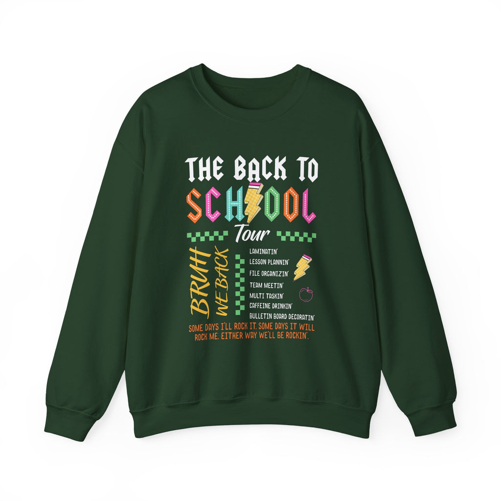 The Back to School Tour Graphic Sweatshirt