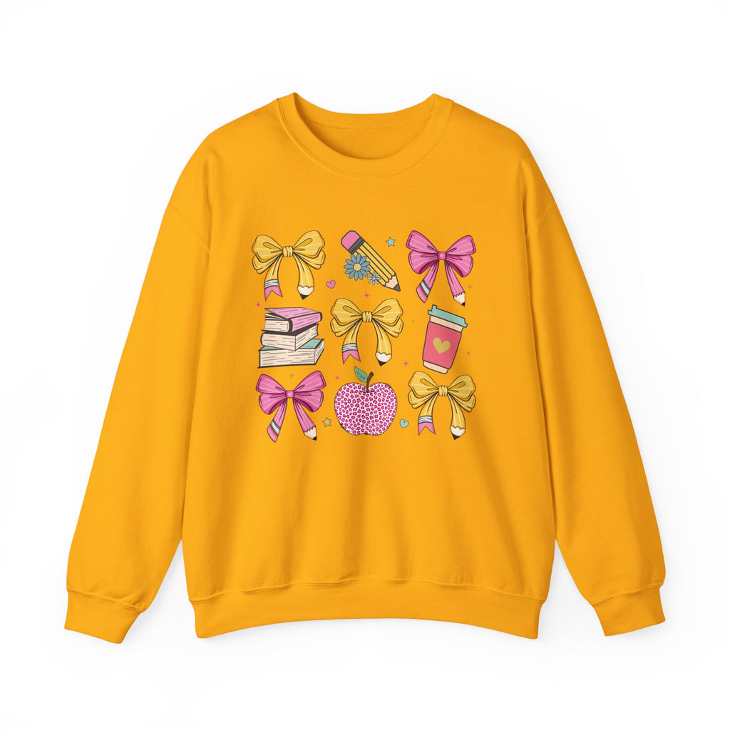 Cute Bow and Candy Sweatshirt for Girls