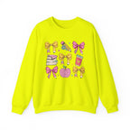 Cute Bow and Candy Sweatshirt for Girls