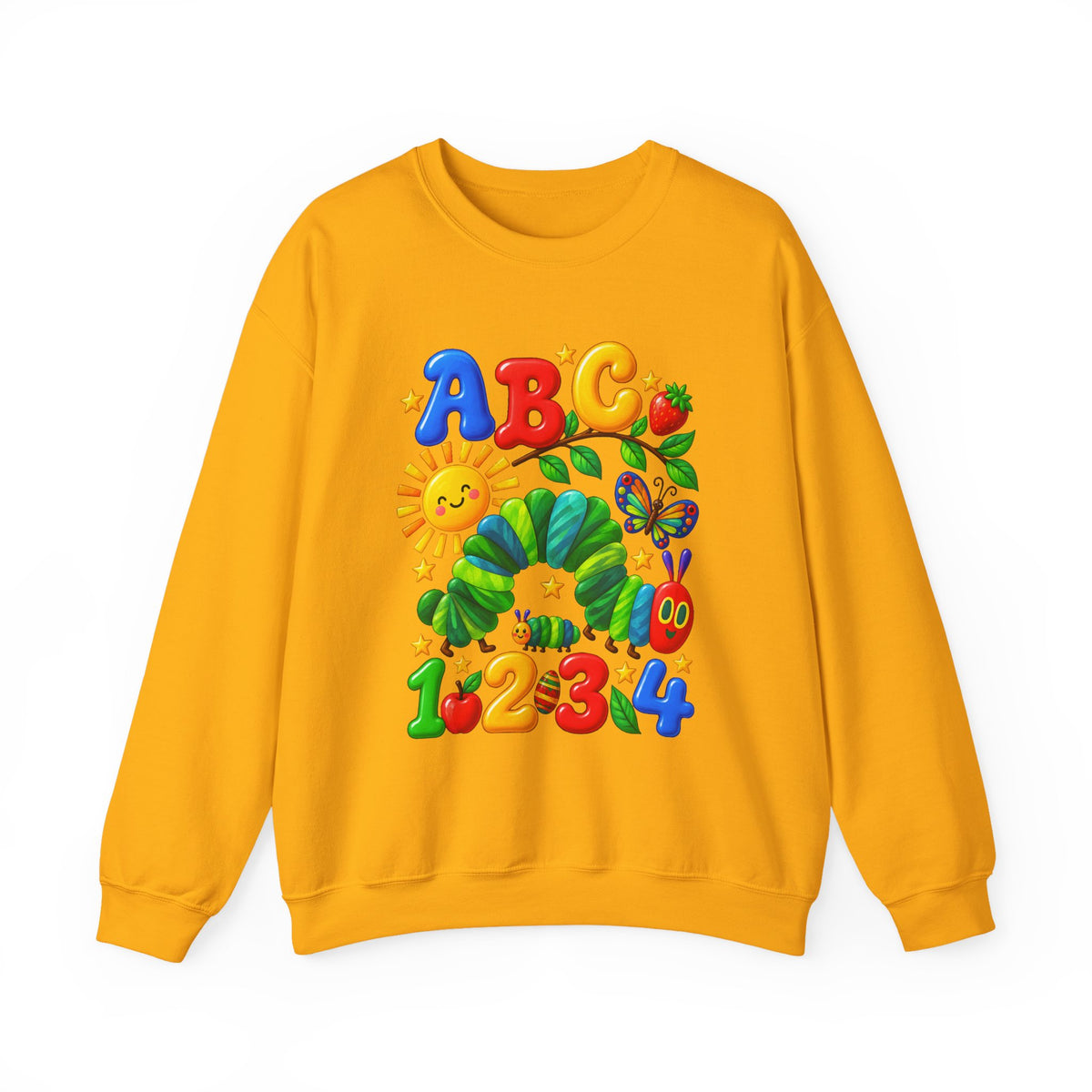 ABC 1234 Educational Sweatshirt for Kids