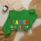 Teacher of Tiny Superheroes Crewneck Sweatshirt