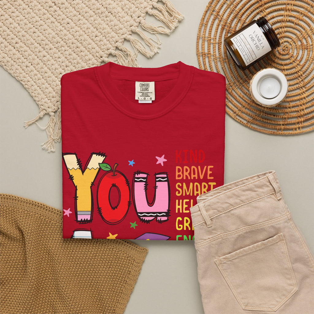 You Are Loved Inspirational T-Shirt — Positive Affirmation Tee for Kids & Teens