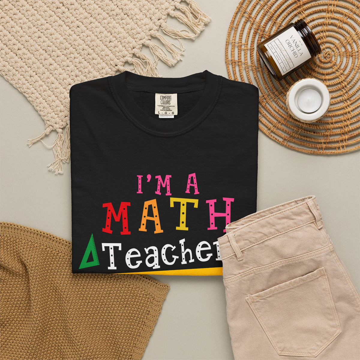 Math Teacher T-Shirt – "I’m a Math Teacher, Of Course I Have Problems" Funny Teacher Tee