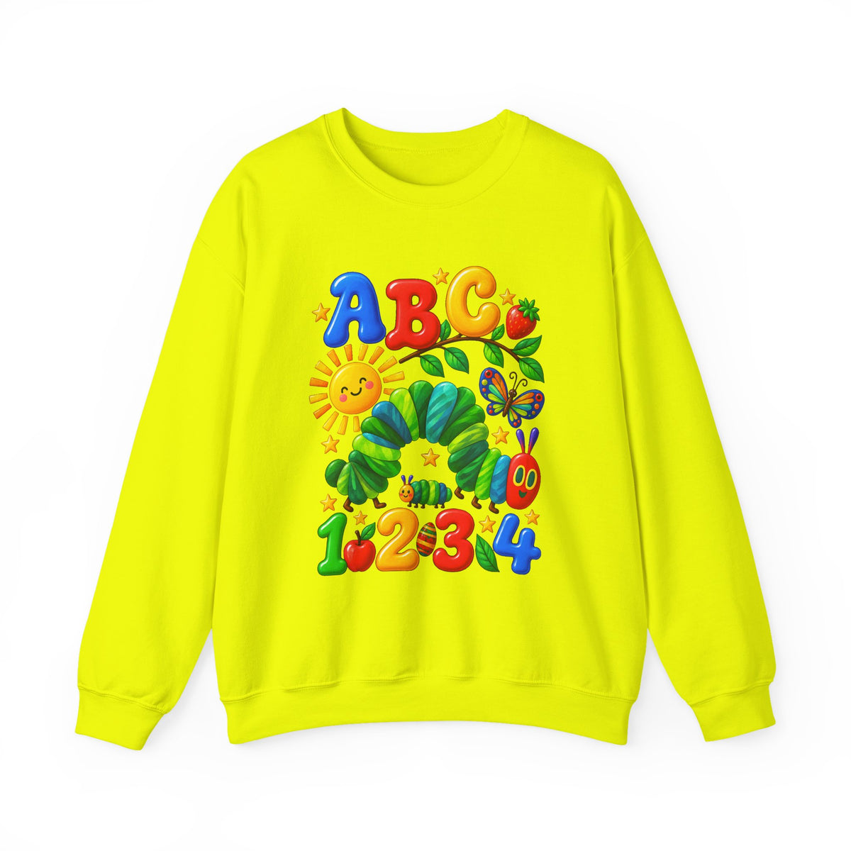 ABC 1234 Educational Sweatshirt for Kids