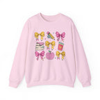 Cute Bow and Candy Sweatshirt for Girls