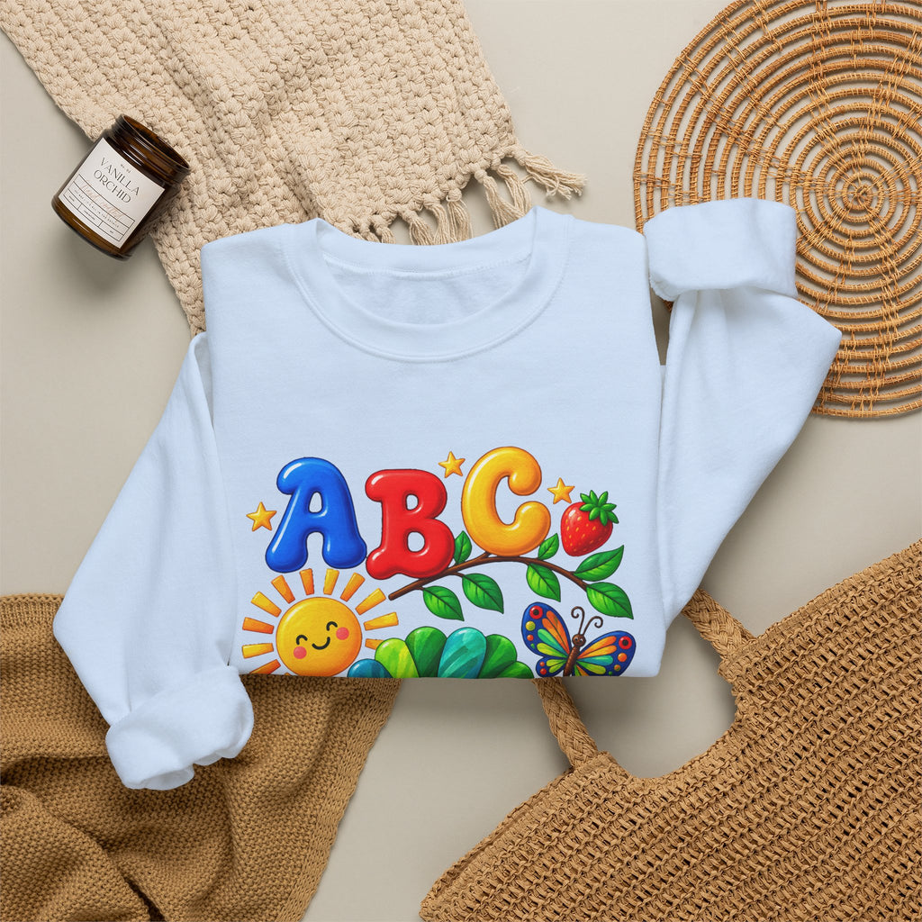 ABC 1234 Educational Sweatshirt for Kids