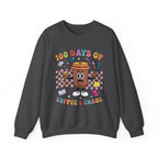 100 Days of Coffee & Chaos Crewneck Sweatshirt