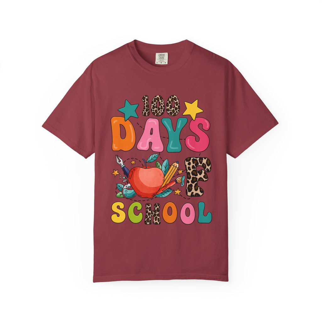 100 Days of School T-Shirt — Colorful Kids Celebration Tee