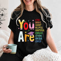 You Are Loved Inspirational T-Shirt — Positive Affirmation Tee for Kids & Teens