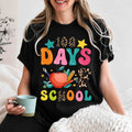100 Days of School T-Shirt — Colorful Kids Celebration Tee