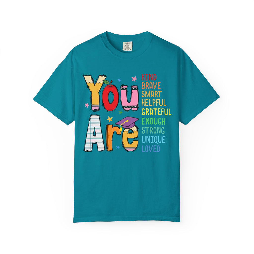 You Are Loved Inspirational T-Shirt — Positive Affirmation Tee for Kids & Teens
